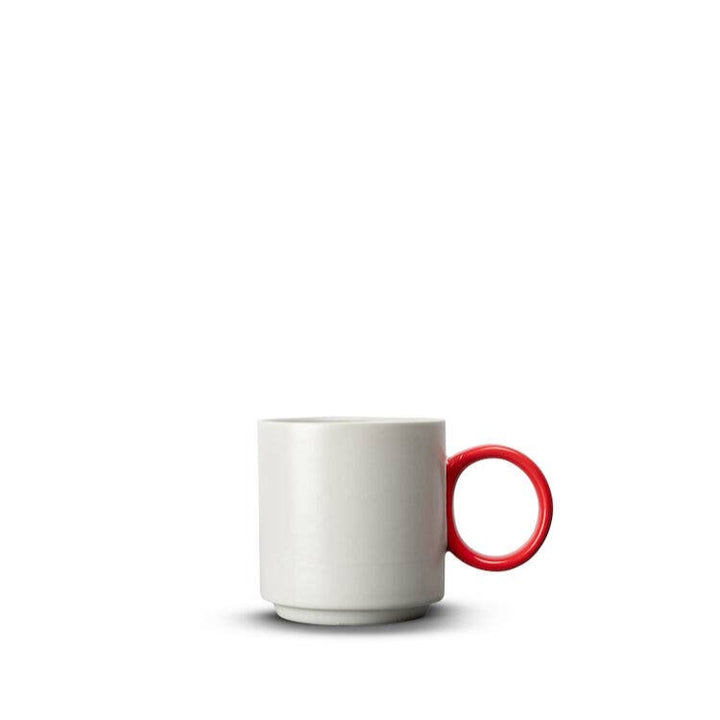 Noor Cup in Beige/Red