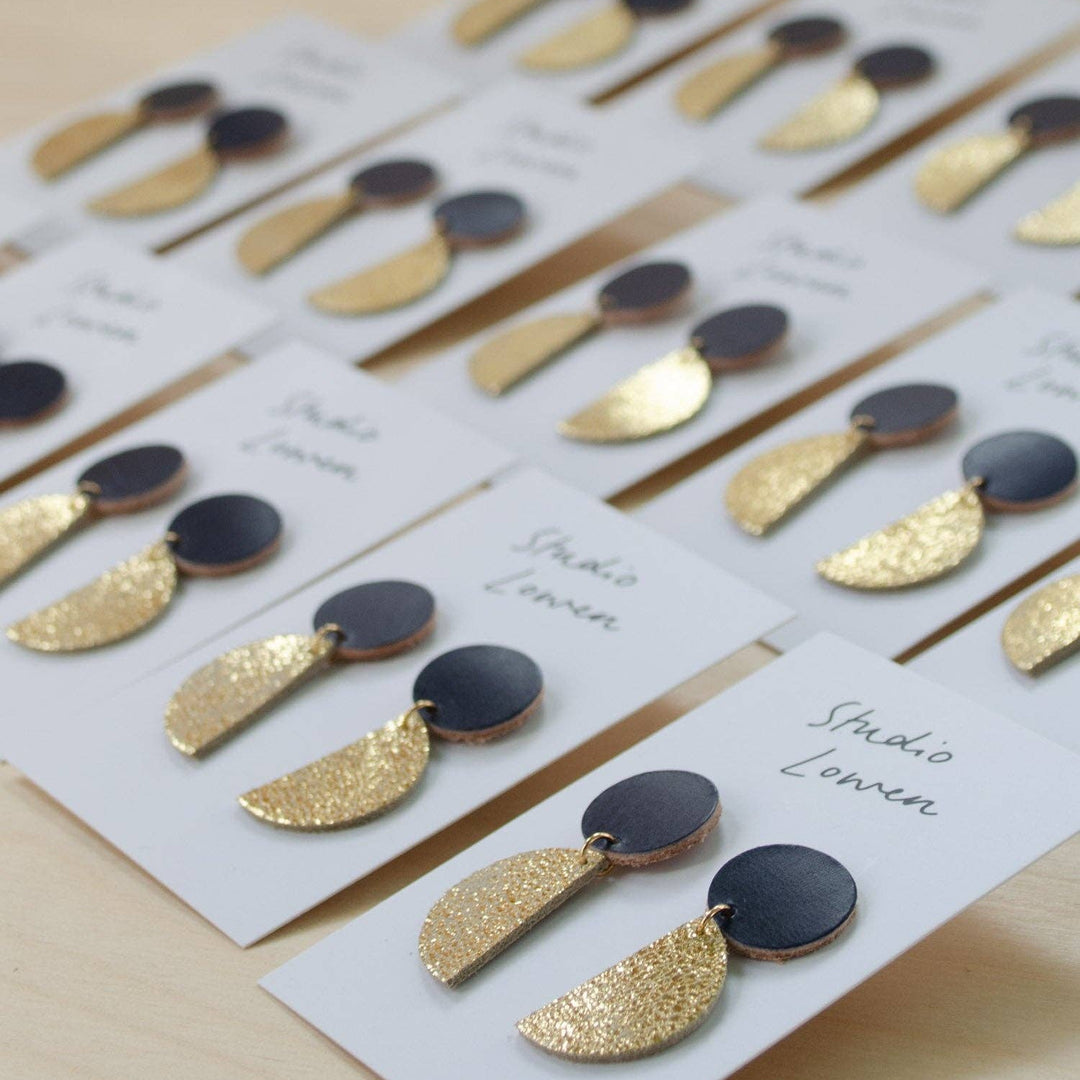 Celestial Drop Earring in Gold