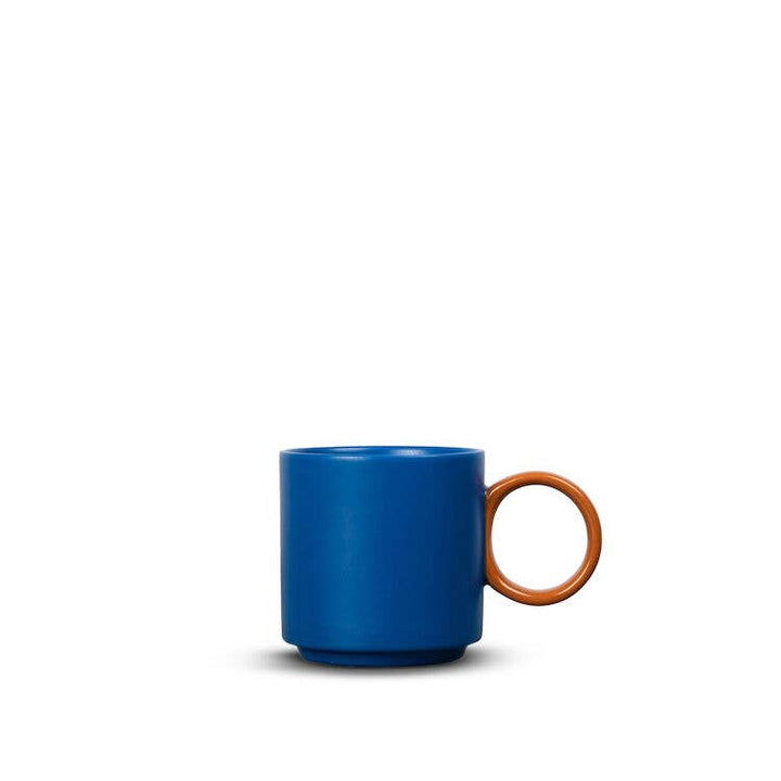 Noor Cup in Blue/Brown