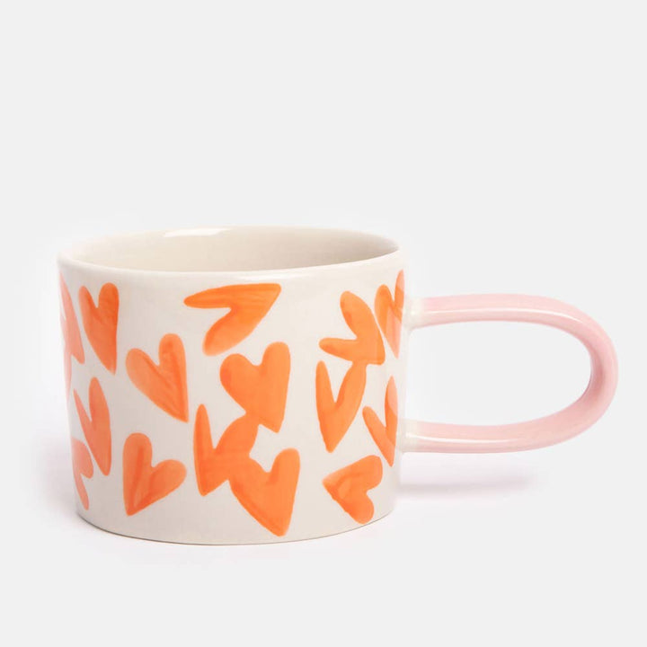 Hearts Ceramic Mug