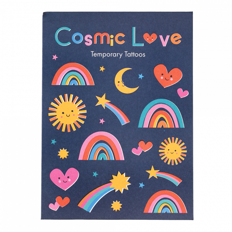 Cosmic Love Temporary Tattoos