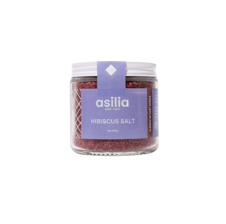 Organic Hibiscus Sea Salt