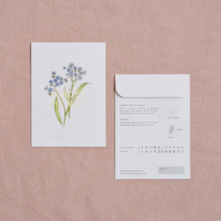 Forget-Me-Not Seed Packet