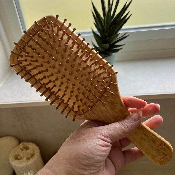 Bamboo Paddle Hair Brush