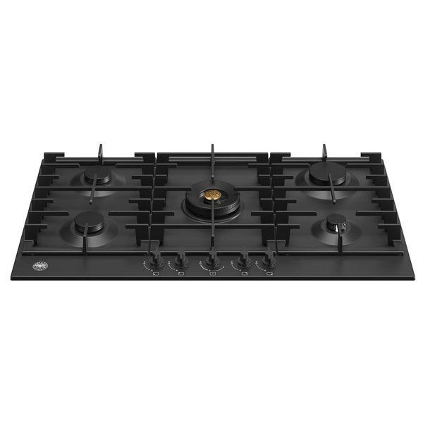 Bertazzoni gas hob p905cmodne in black showcase image