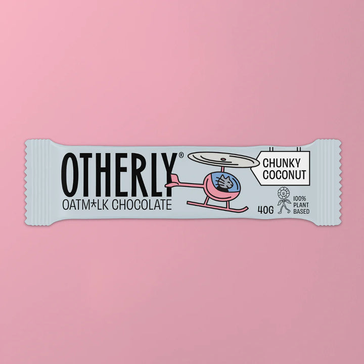 Oatm*lk Coconut Coated Chocolate Bar