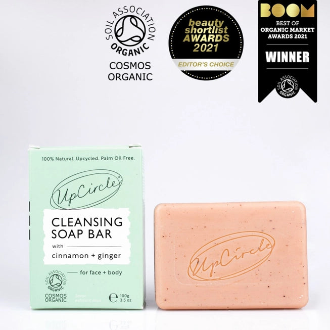 UpCircle Cinnamon & Ginger Soap Bar