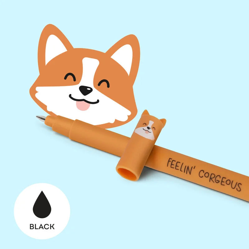 Erasable Gel Pen - Corgi