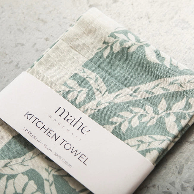 Jade Green Cachemire Kitchen Towel