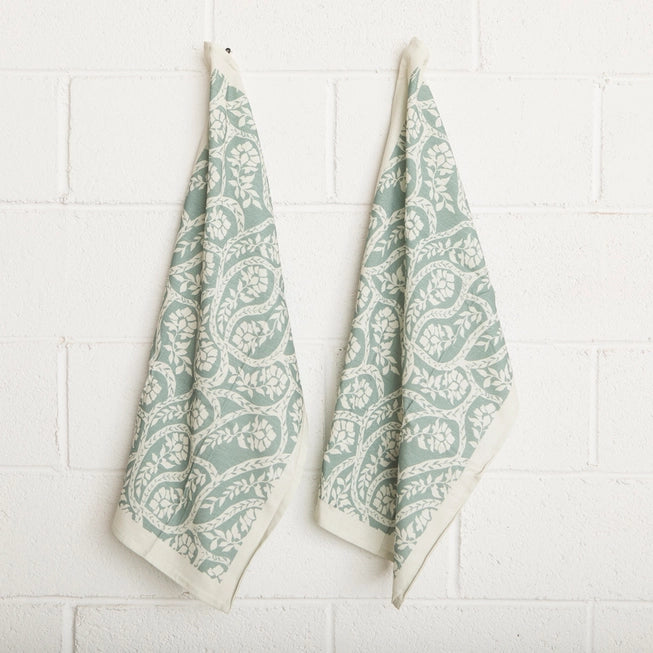 Jade Green Cachemire Kitchen Towel