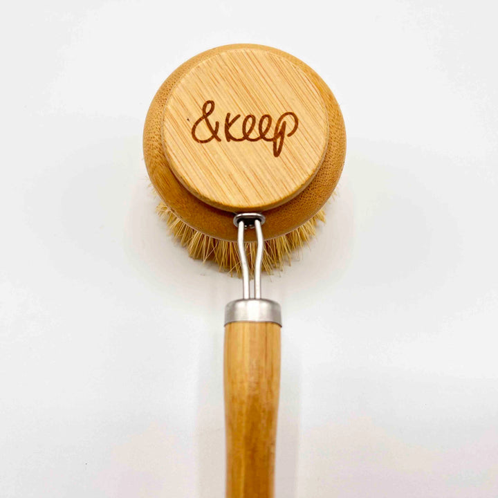 Wooden Handle Dish Brush