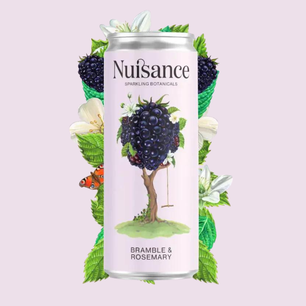 Nuisance Bramble & Rosemary Sparkling Botanical Drink | Edible Gifts ...