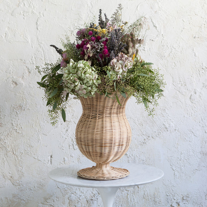 Hera Rattan Vase