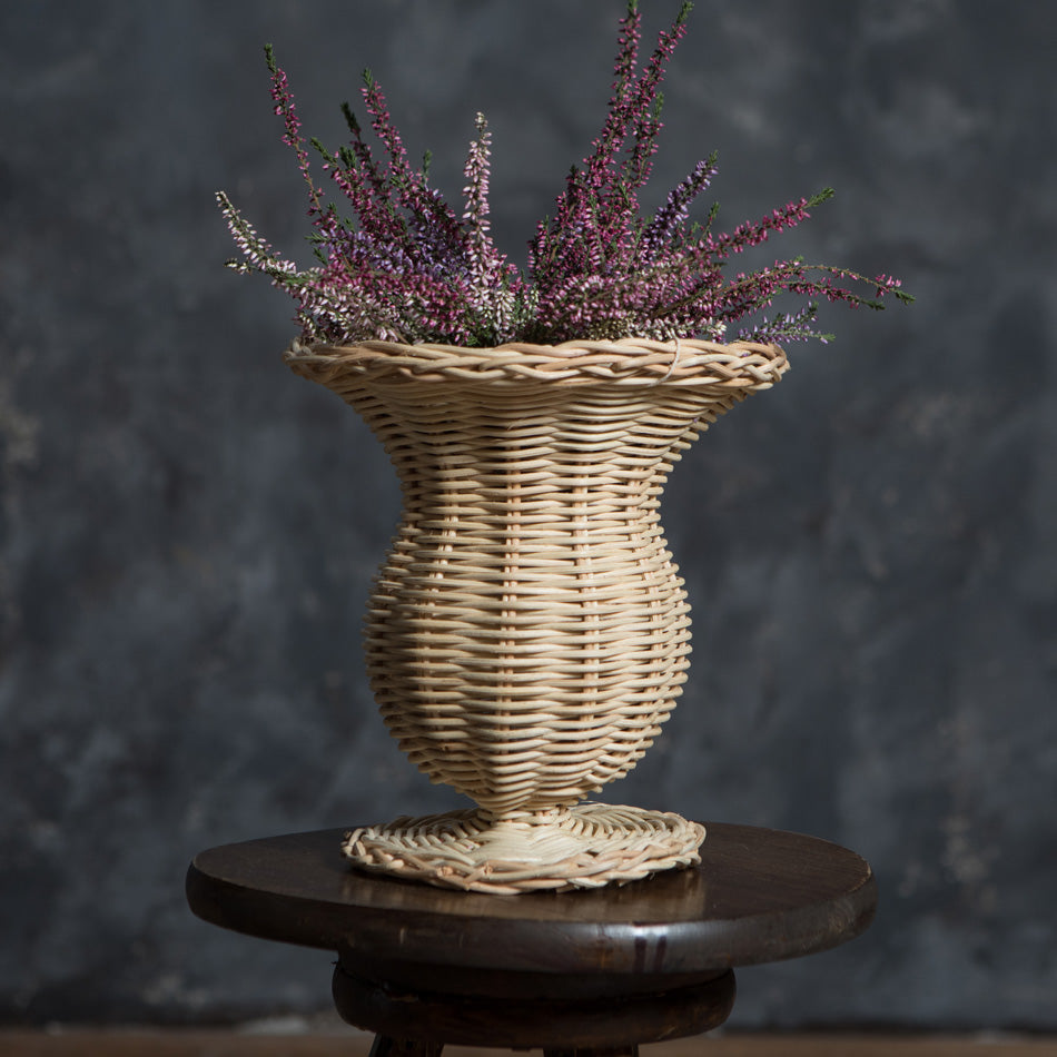 Olympia Rattan Vase