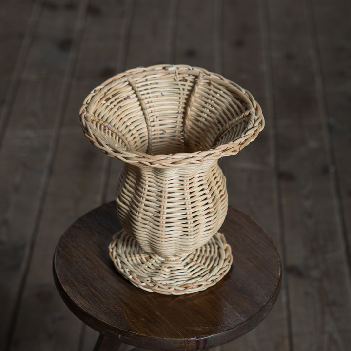 Olympia Rattan Vase