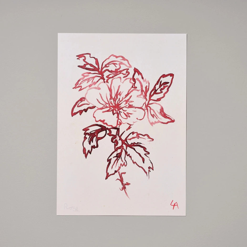 Wild Rose Art Print