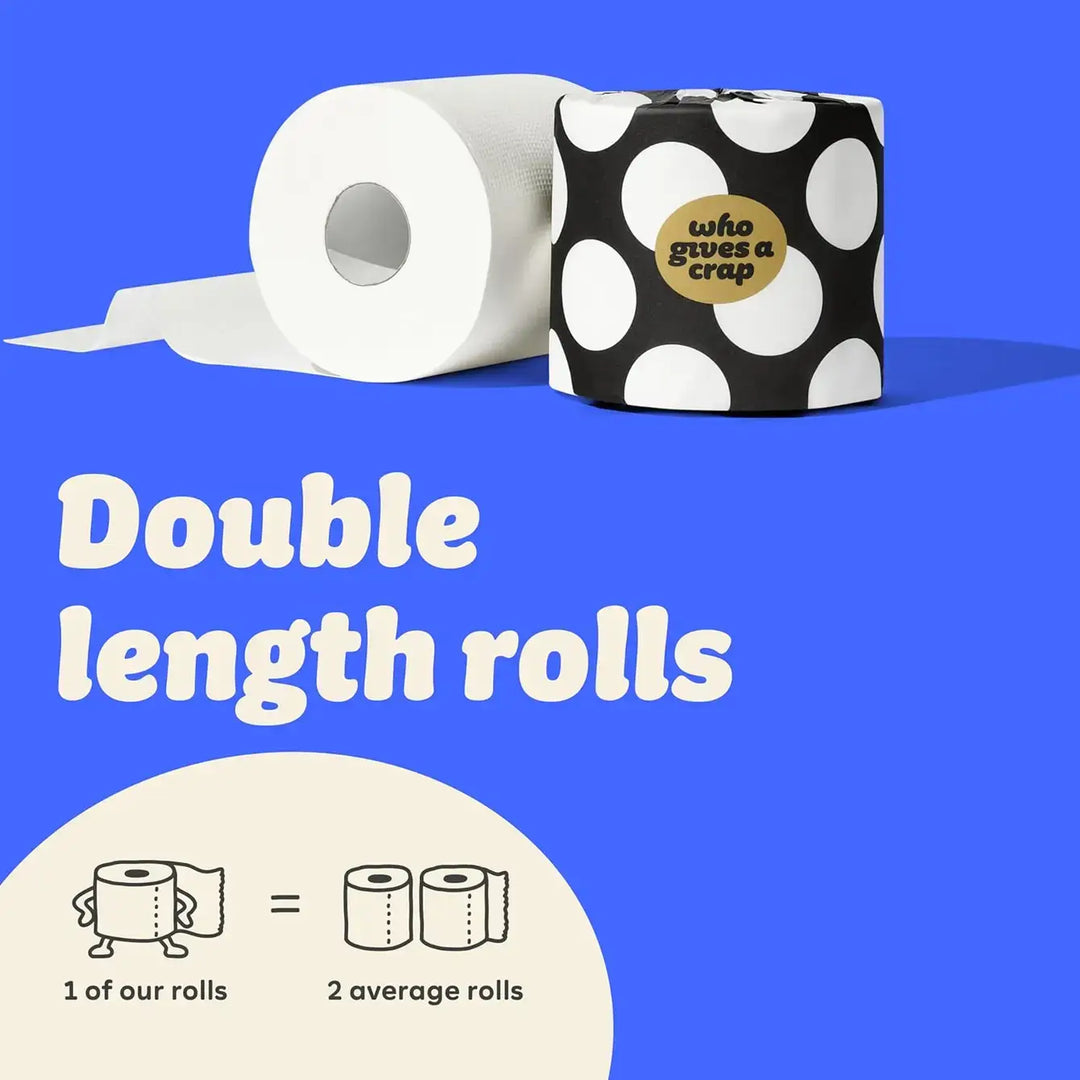 Extra Soft Double Length Toilet Roll (Single Roll)