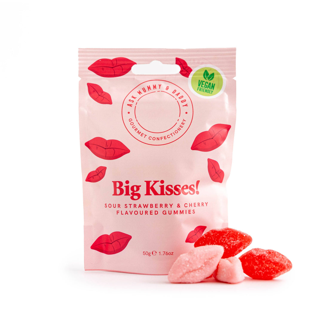 Big Kisses! Strawberry & Cherry Lip Sweets