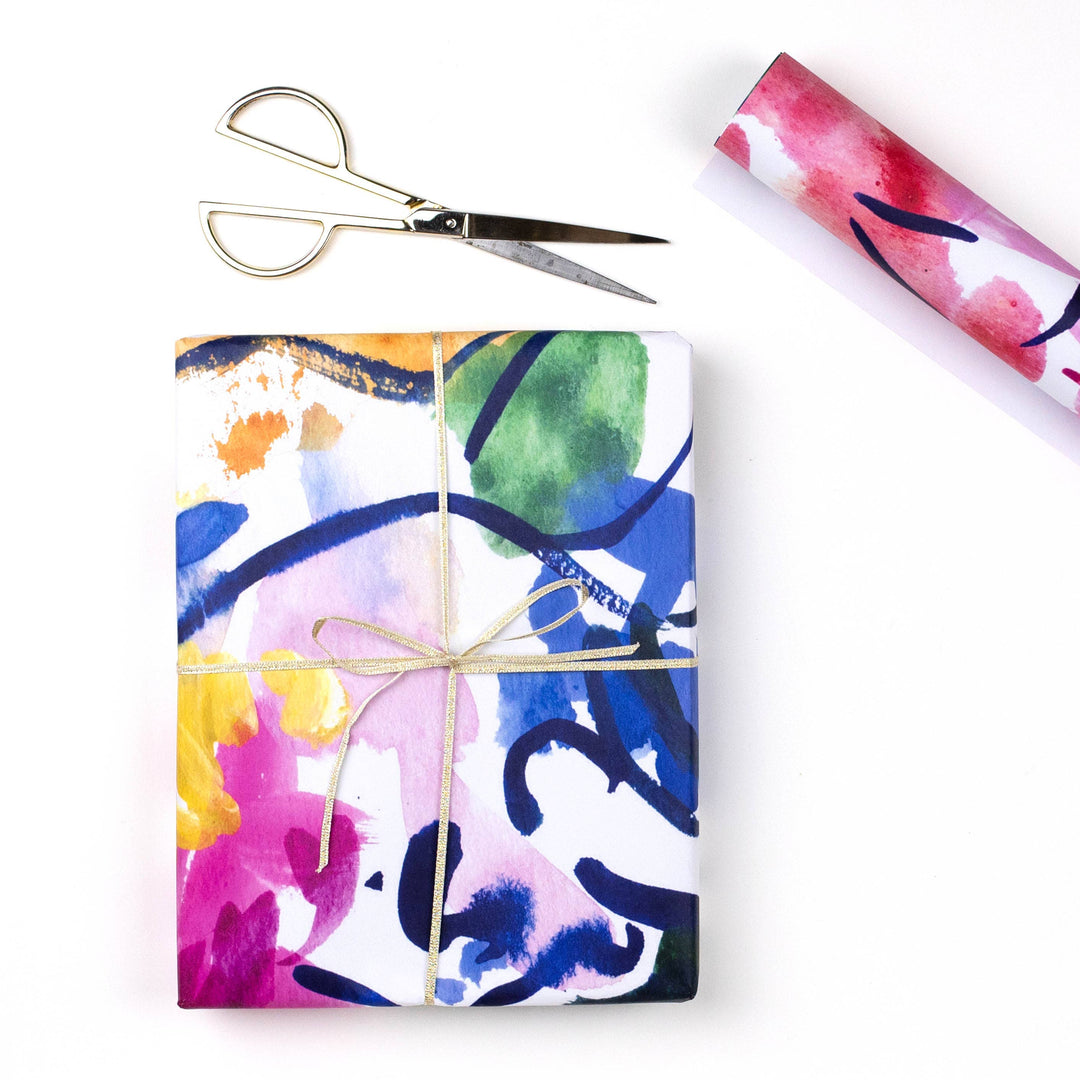 Painterly Gift Wrap