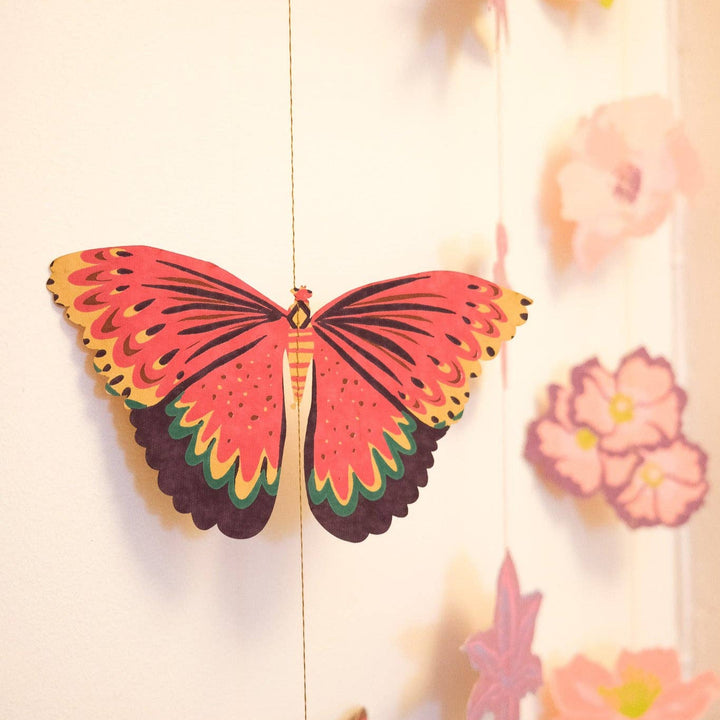 Butterfly Vertical Wall Garland