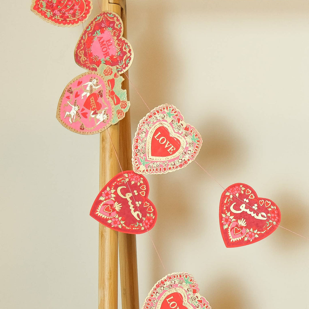 Valentine's Sewn Garland