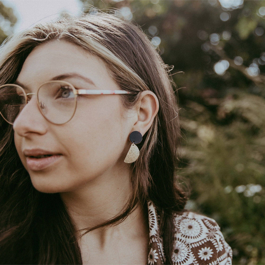 Celestial Drop Earring in Gold