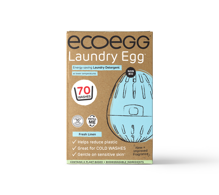 EcoEgg Laundry Wash in Fresh Linen