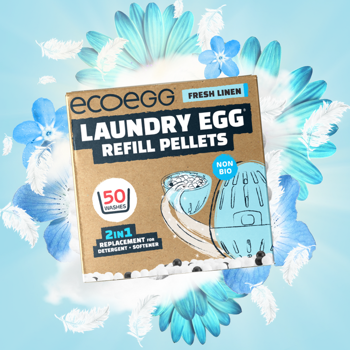 EcoEgg Laundry Wash in Fresh Linen