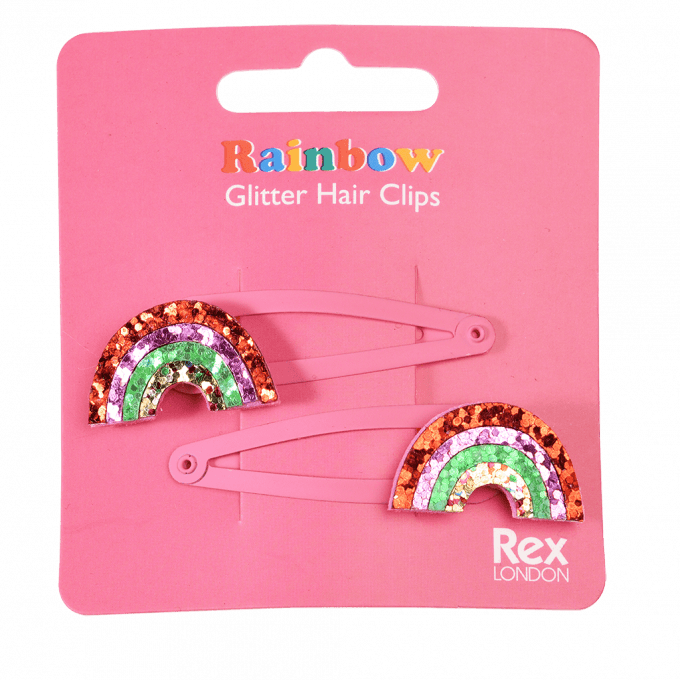 Rainbow Hair Clips