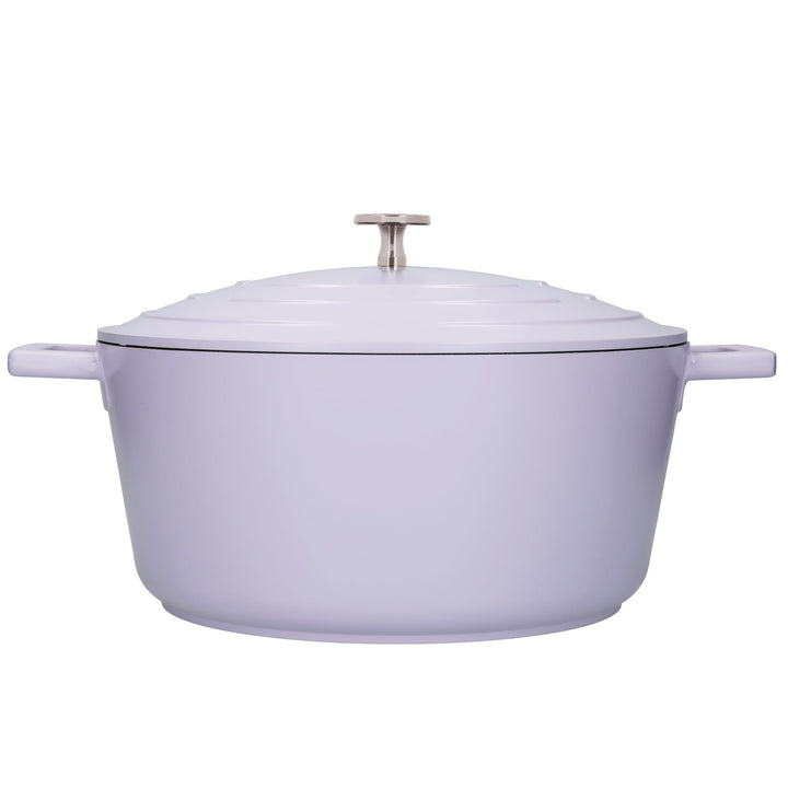 Cast Aluminium Lavender Casserole Dish | 5L Capacity