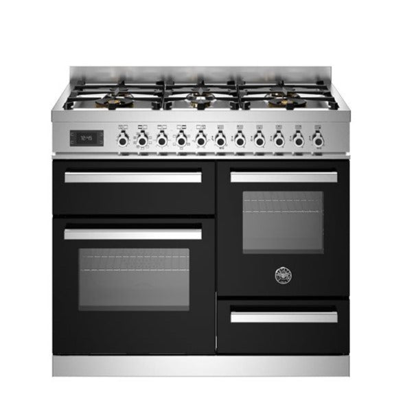 Bertazzoni Professional Series - 100 cm 6 burner electric triple oven ...